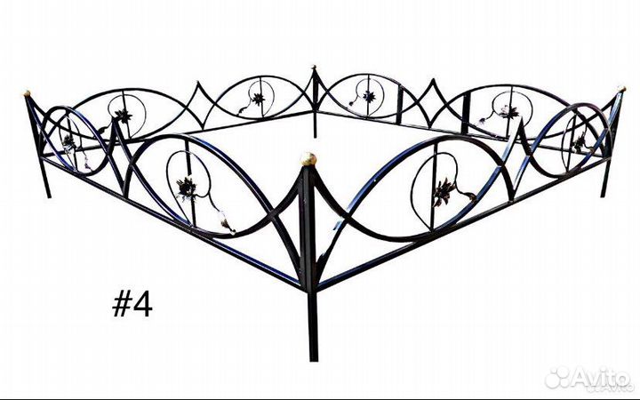 Оградки на кладбище, столы, лавочки на могилу