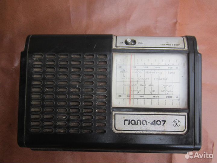 Радиоприёмник Альпинист 407 Олимпиада-80