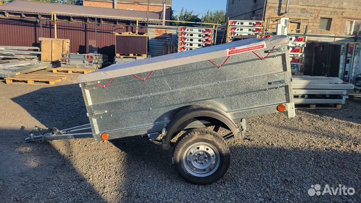 Легковой прицеп Крепыш 2 борт 60 и полог