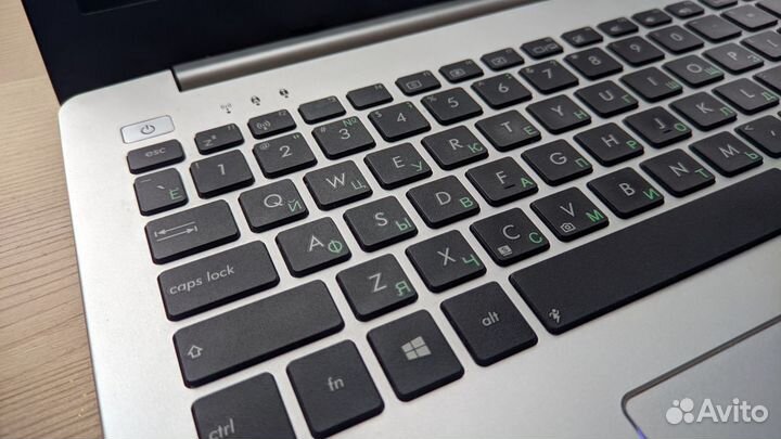 Ноутбук asus, 15.6