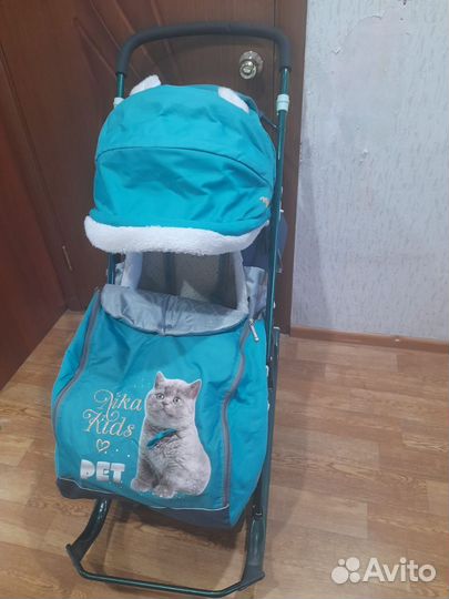 Детские санки коляска ника