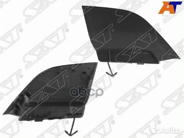 Заглушка в бампер toyota RAV4 15-19 LH под крюк