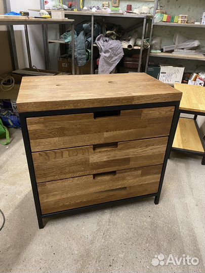 Мебель в стиле лофт. Тумба