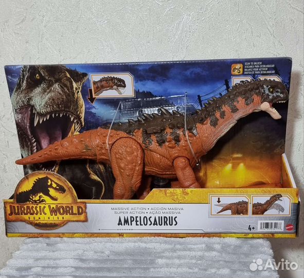 Новый динозавр Jurassic world ampelosaurus