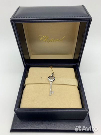 Кулон Подвеска chopard Ключик с бриллиантами