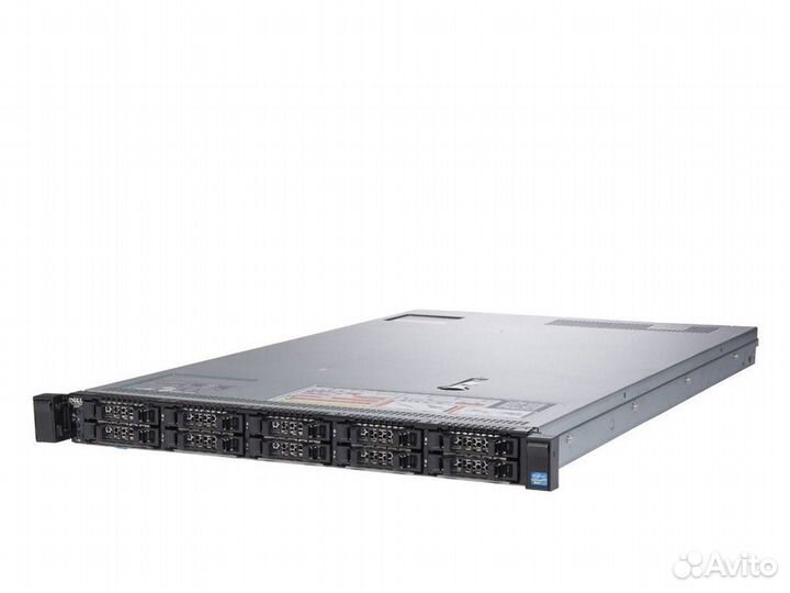 Сервер dell R620 2xE5-2660 v2 4x16GB 2x750W