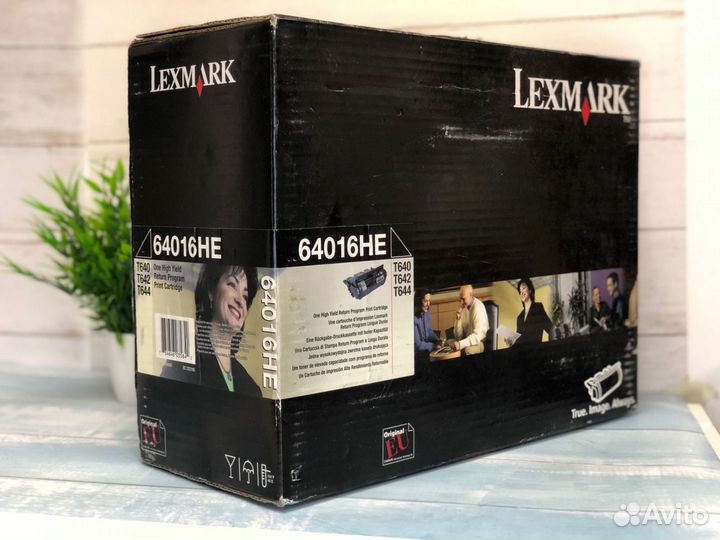 Картридж Lexmark 64016HE черный