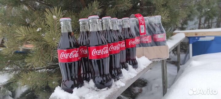 Coca cola в стекле