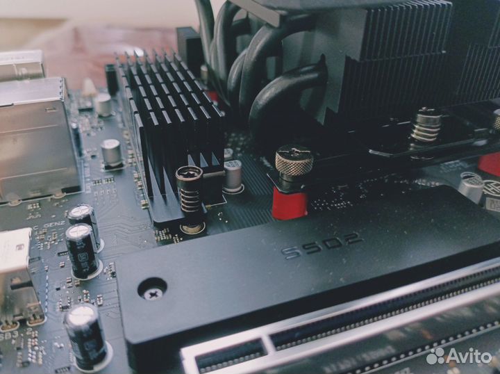 Материнская плата b550m HP + ryzen 5700x, 16g ddr4