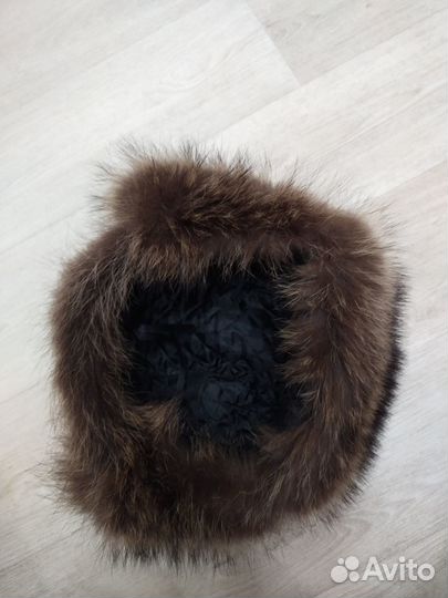 Шапка зимняя натуральная меховая мужская