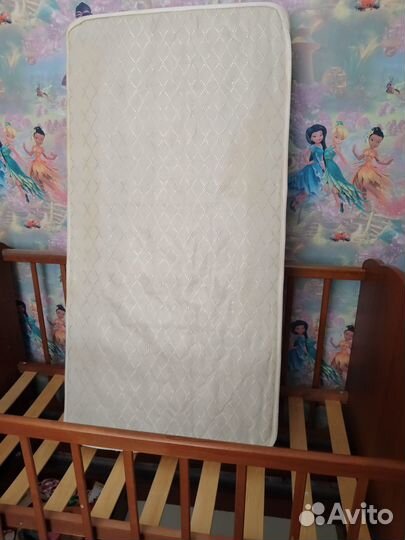 Детская кроватка-трансформер Ульяна-2 орех