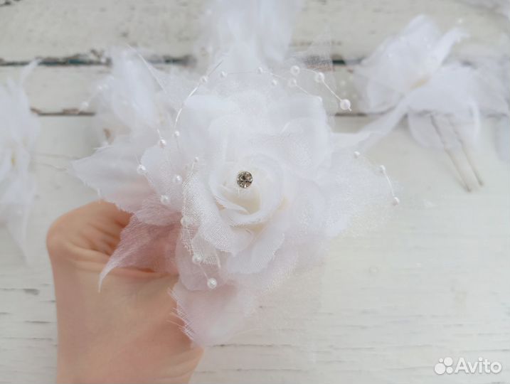 Ободки/резинки/шпильки для волос пакетом. Новые