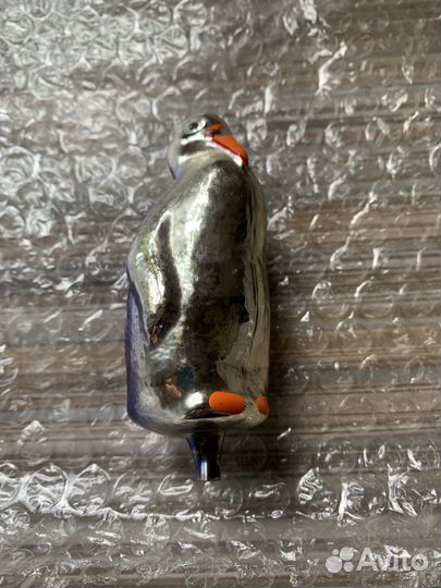 Елочная игрушка СССР пингвин