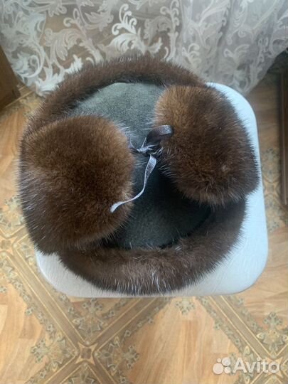 Шапка норковая