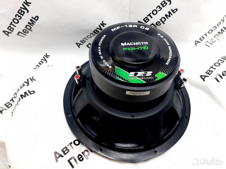 Сабвуфер machete MF-12R D2(2+2 ом)