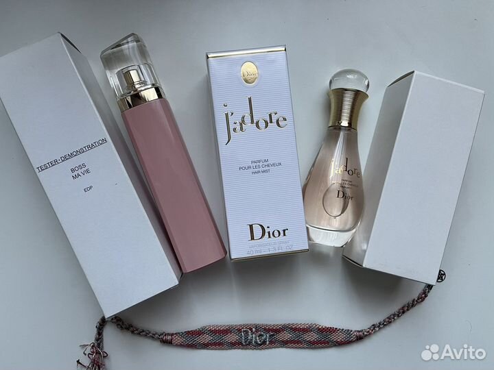 Дымка для волос J’adore Dior, Boss Ma Vie от