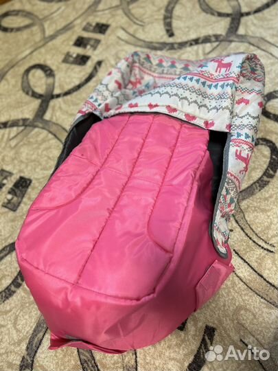 Чехол сидение наматрасник матрасик на санки nika