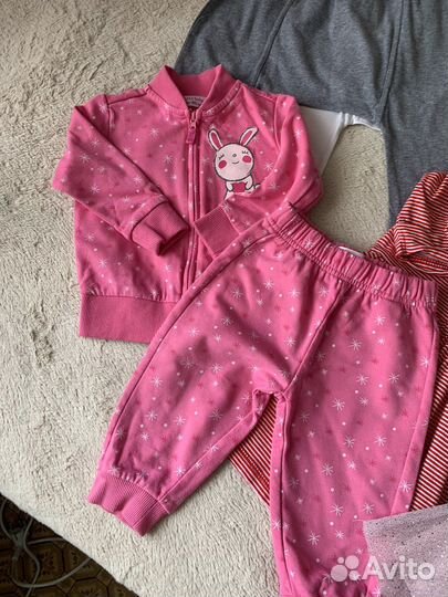 Вещи пакетом на девочку 80 размер