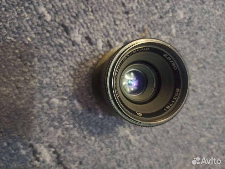 Объектив Гелиос 44-2 2/58 и индустар -л/з 2,8/50