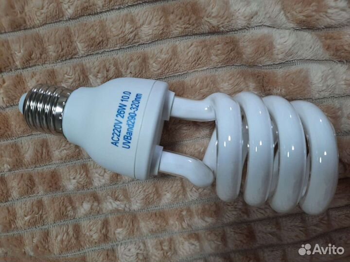 Уф лампа для рептилий 10.0 26Вт