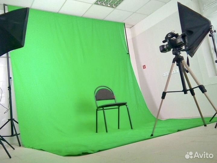 Фотофон хромакей 3х4м