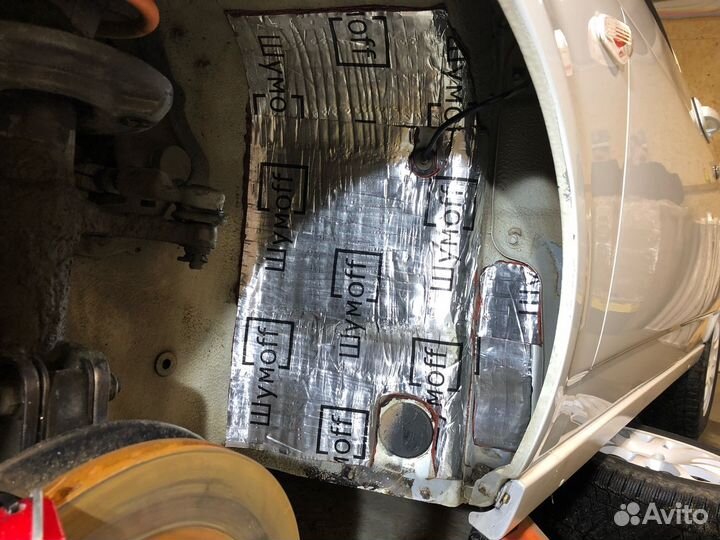 Шумоизоляция для арок автомобиля без подкрылок