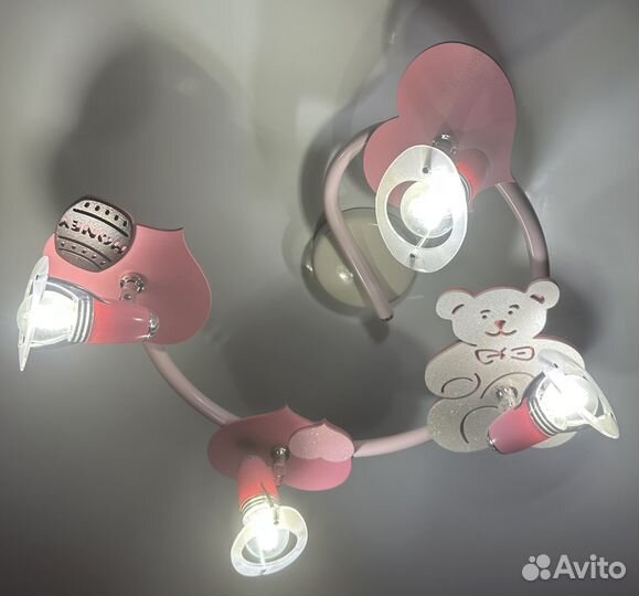 Люстра потолочная бу