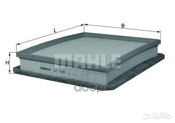 Фильтр воздушный lx1826 Mahle/Knecht