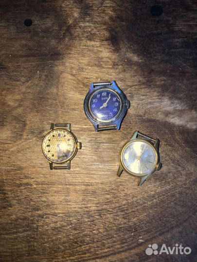 Часы чайка (золото) слава (золото) и заря