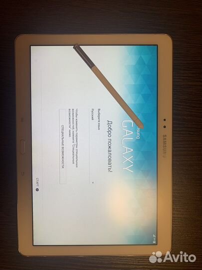 Планшет samsung Galaxy note 10.1 с чехлом