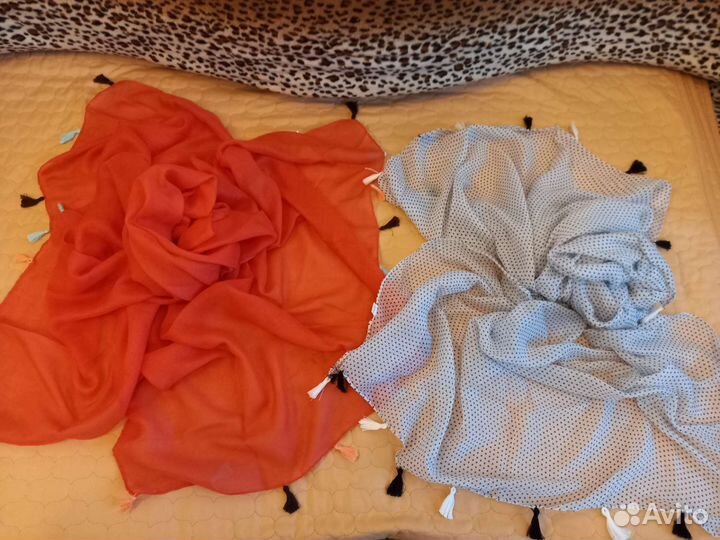 Павлопосадский платок, шерсть. Палантины