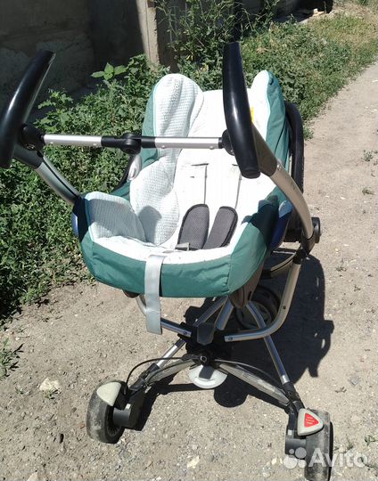 Автолюлька maxi cosi с колесной базой и изофикс