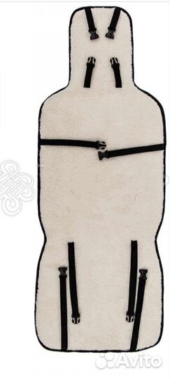 Новые меховые накидки из овечей шерсти