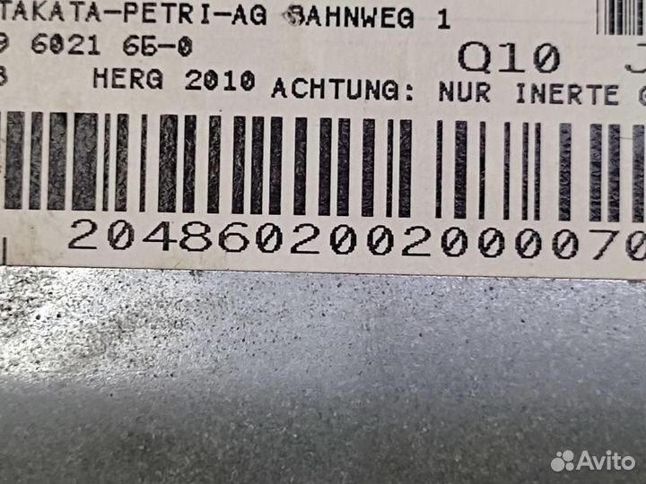 Подушка безопасности коленная w204 C-class 651