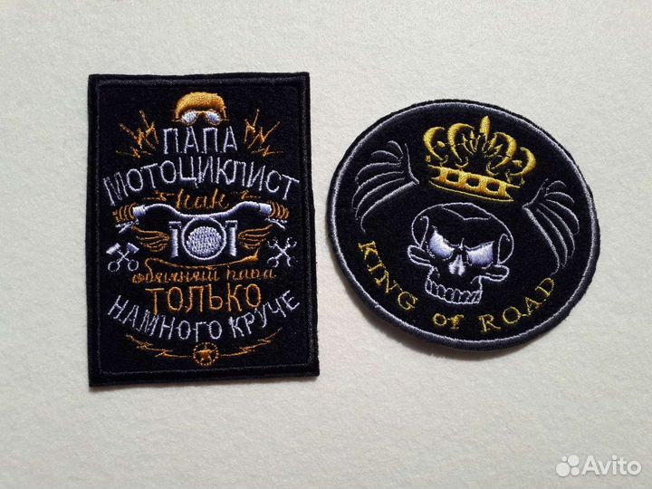 Байкерский патч