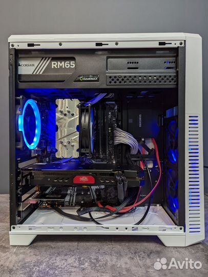 Игровой Компьютер i5-9600KF/RX480/16Gb/SSD/HDD