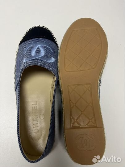 Эспадрильи chanel