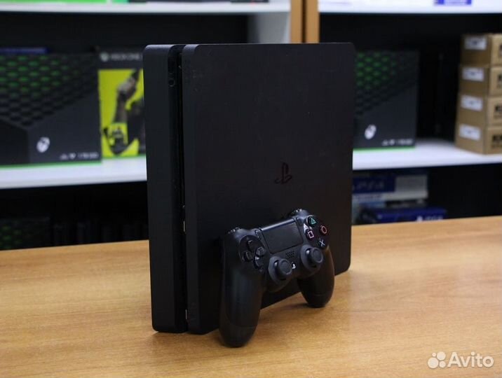 Sony Playstation 4 1Tb Slim Black (CUH-2208B) бу