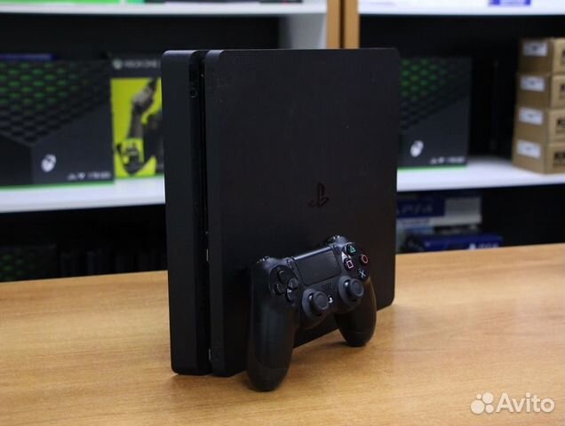 Sony Playstation 4 1Tb Slim Black (CUH-2208B) бу