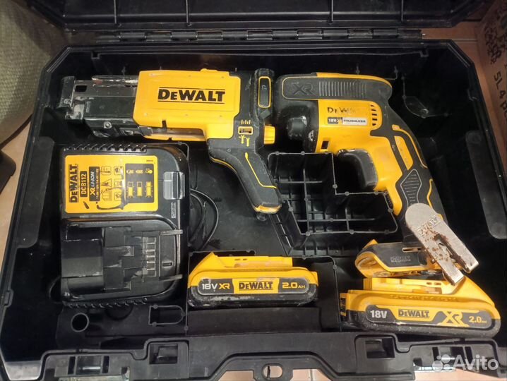 Аккумуляторный шуруповёрт DeWalt DCF620D2K