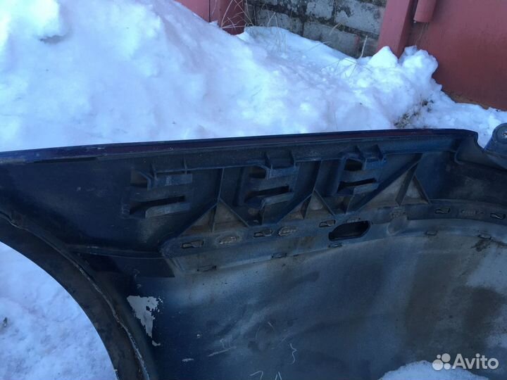 Бампер задний Skoda Superb