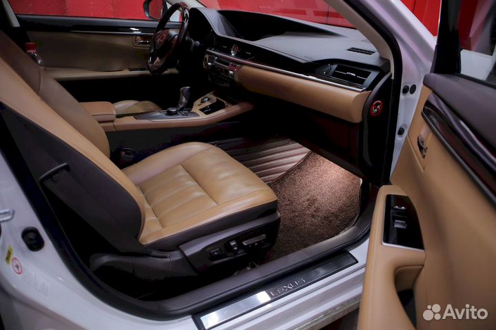 3D коврики из экокожи Lexus