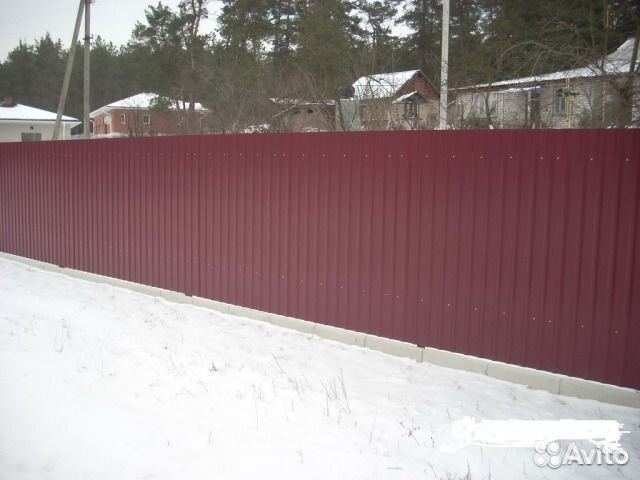 Установка заборов(сетка профлист дерево штакетник