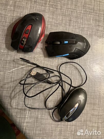 Компьтерные мыши на запчасти