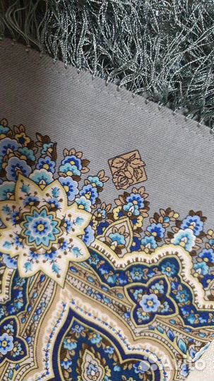 Павловопосадский платок, шерсть,89х89 новый