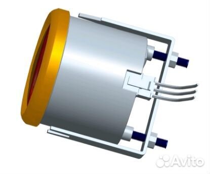 Тахометр со счетчиком моточасов черный катер лодку