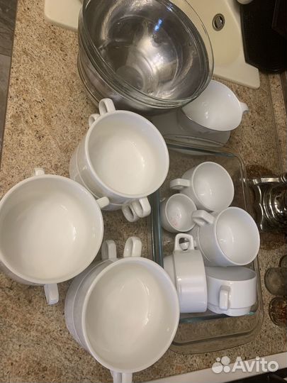Набор столовой посуды бу