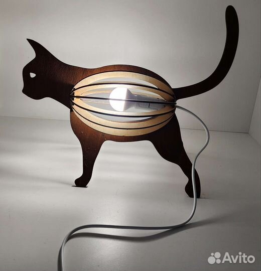 Светильник - лампа Кошка/ Котик