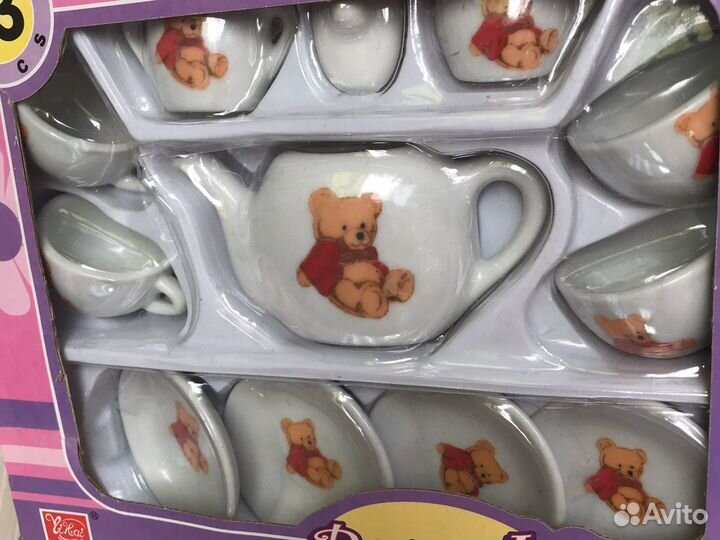 Набор детской посуды игрушки