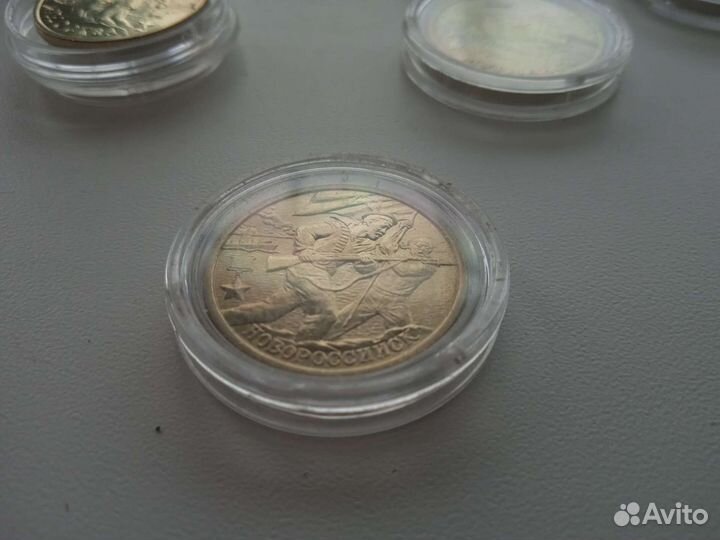 Набор 2 рубля - Города-герои (9шт) UNC